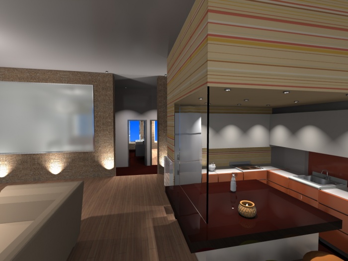 R�novation totale d'un appartement dans un immeuble de la fin du 19e. : 1-1