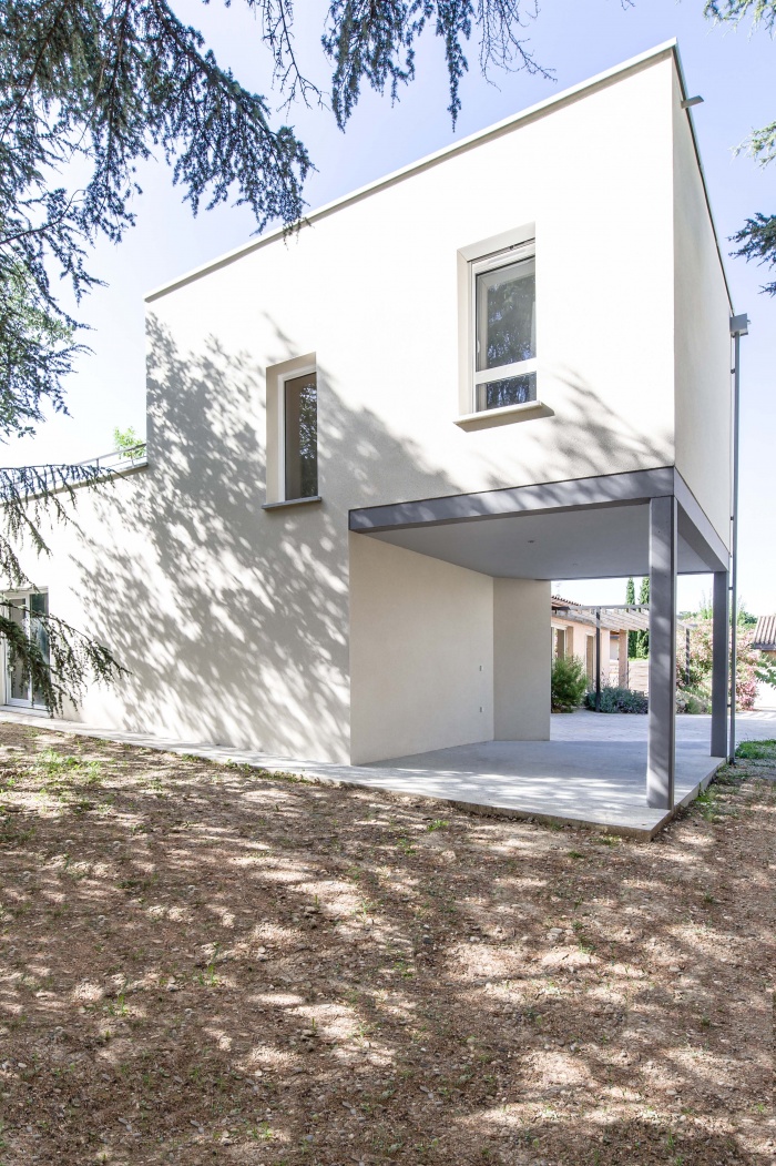 Extension et surlvation d'une maison individuelle