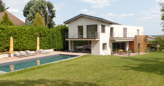 Maison d'habitation : Fa�ade Ouest