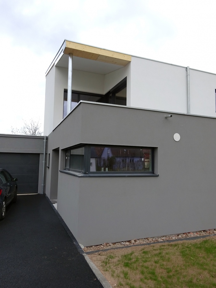 Construction d'une maison contemporaine � S�lestat (67)