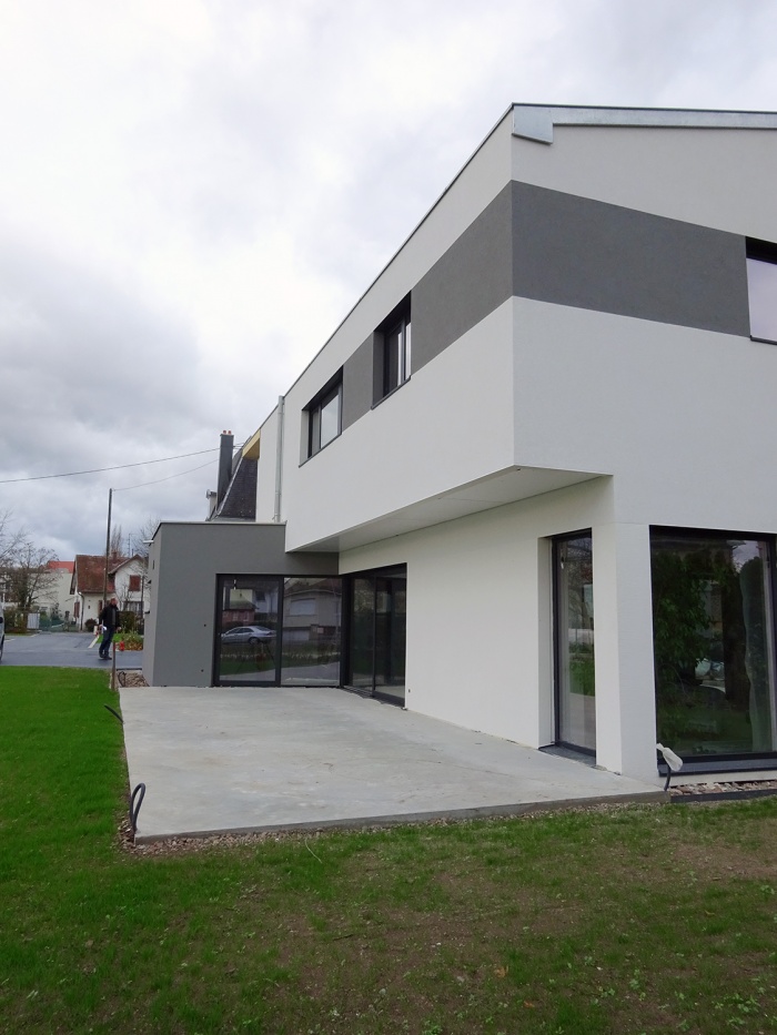 Construction d'une maison contemporaine � S�lestat (67) : DSC01593.JPG